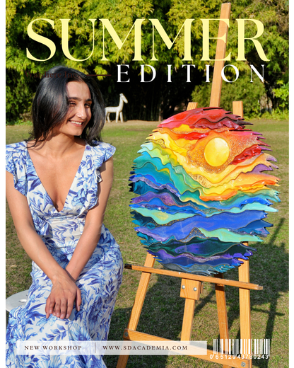 The Horizon: Resin Wall Decor