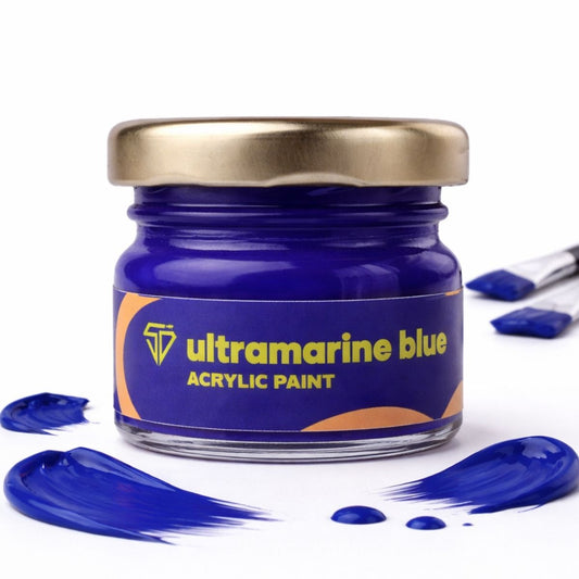 Ultramarine Blue Acrylic Paint