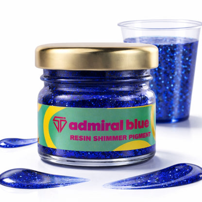 Admiral Blue Shimmer Pigment