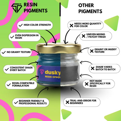 Dusky Teal Opaque Pigment