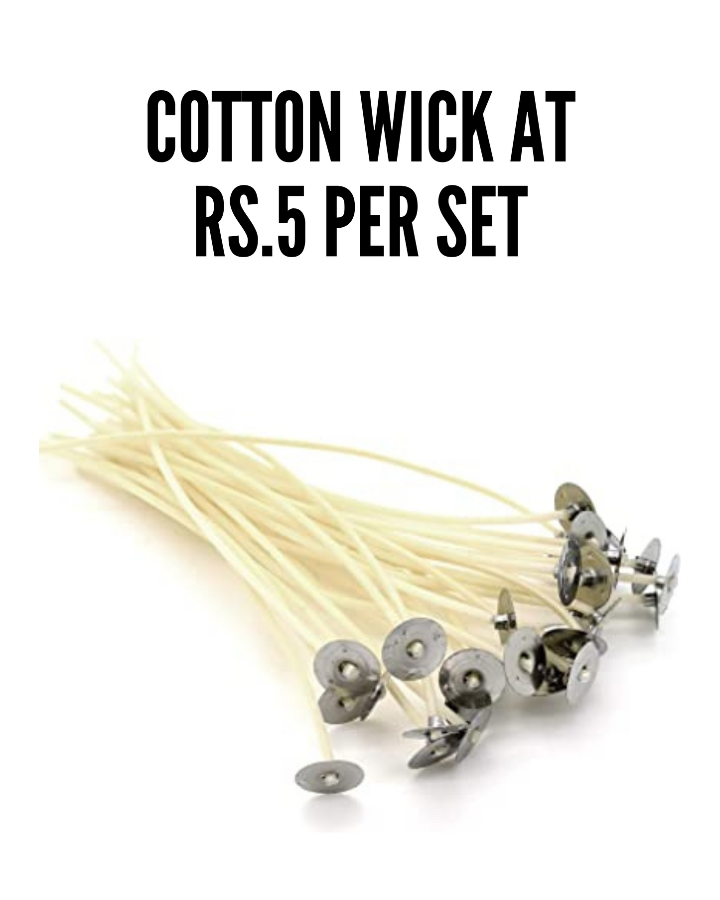 Cotton Wick (Set of 5)