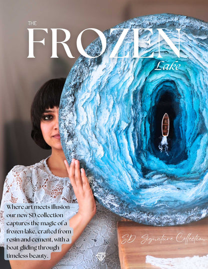 Frozen Lake DIY Kit - Without Resin