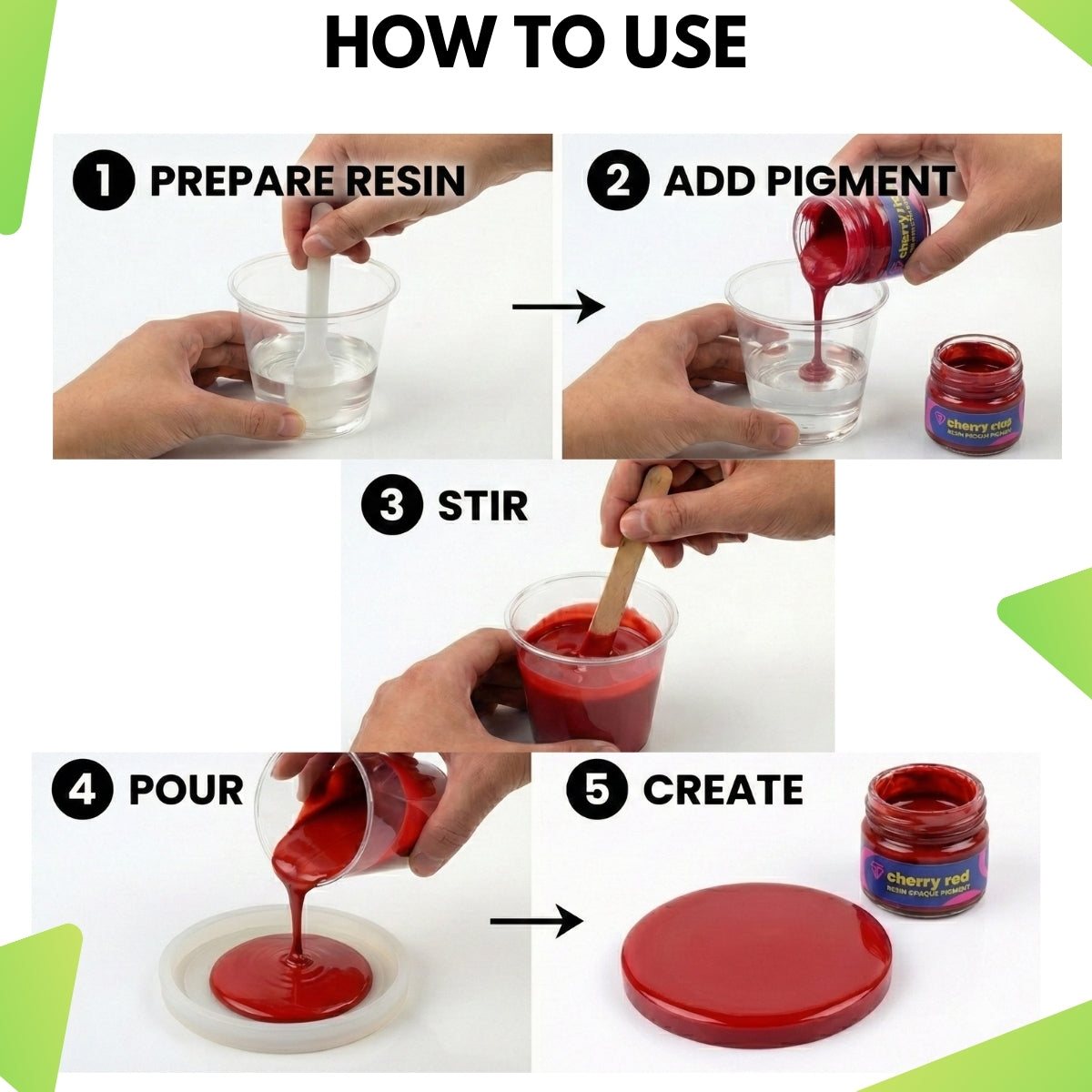 Cherry Red Opaque Pigment
