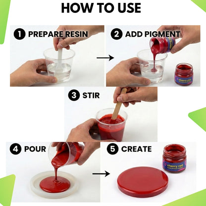 Cherry Red Opaque Pigment