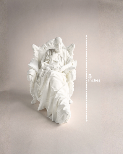 5-Inch 3D Printed Guruji Swaroop on Chair