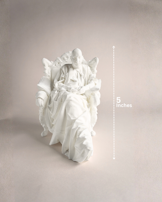 5-Inch 3D Printed Guruji Swaroop on Chair
