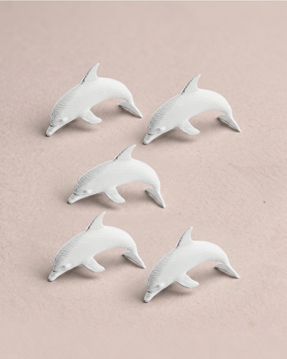 3D Printed Dolphin Miniature Figures (Set of 5)