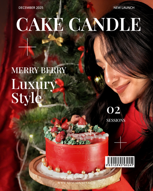 Merry Berry Cake Candle Kit