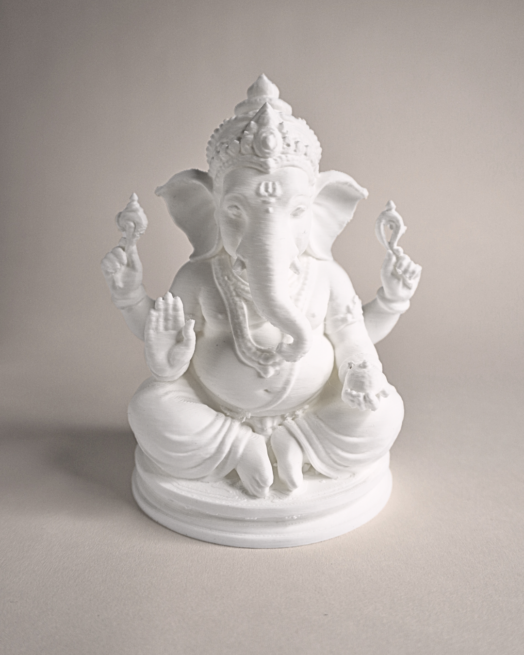 5-Inch Classic 3D Printed Lord Ganesha Idol