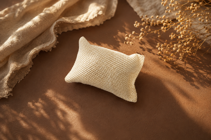 Minimal Beige Tufted Cushion (Pack Of 10)