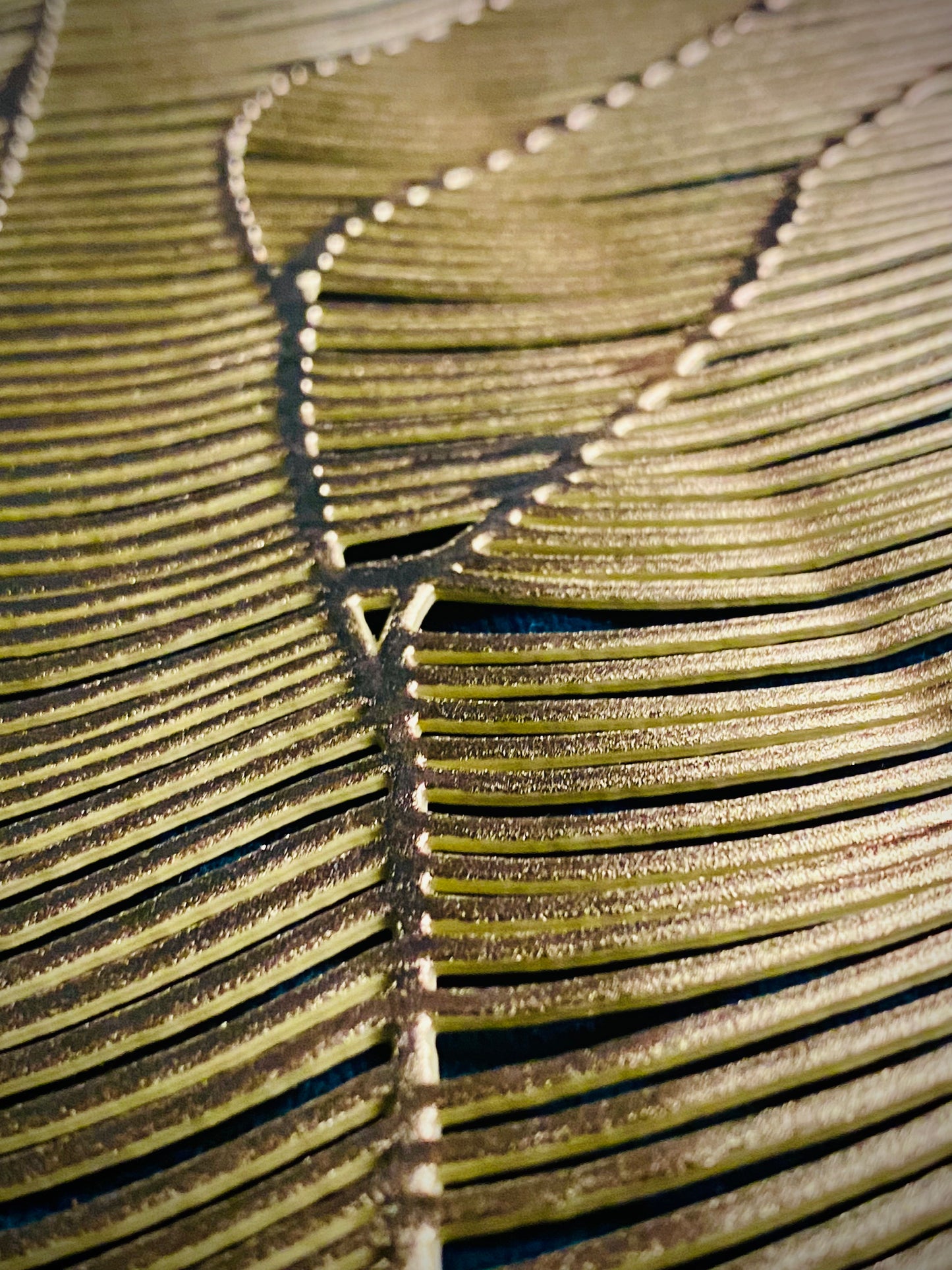 Golden Mat for Thali