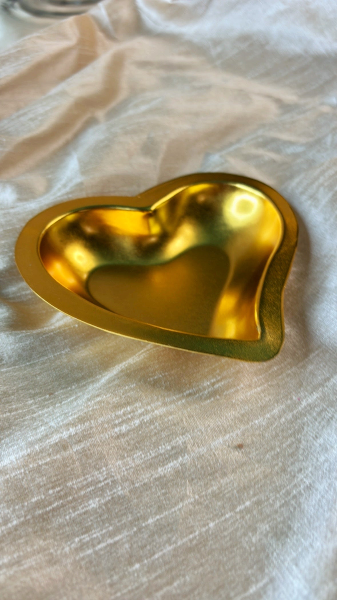 Heart - Gold plated Urli - Set Of 10