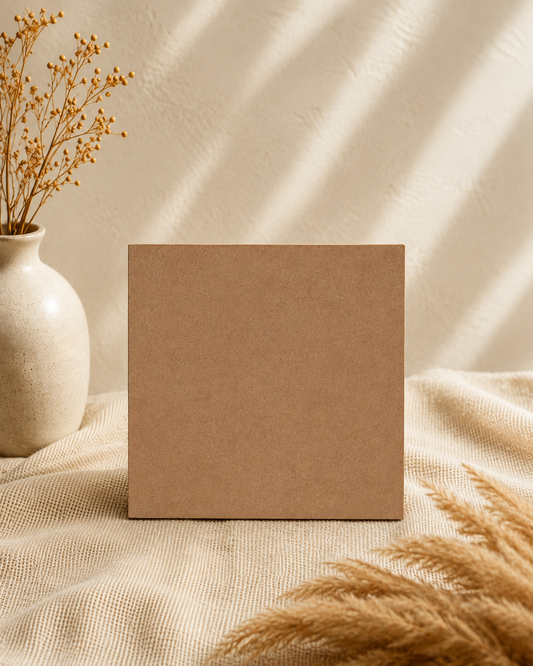 MDF Back Board 8*8 Inches