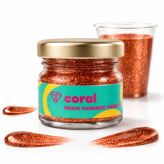 Coral Shimmer Pigment