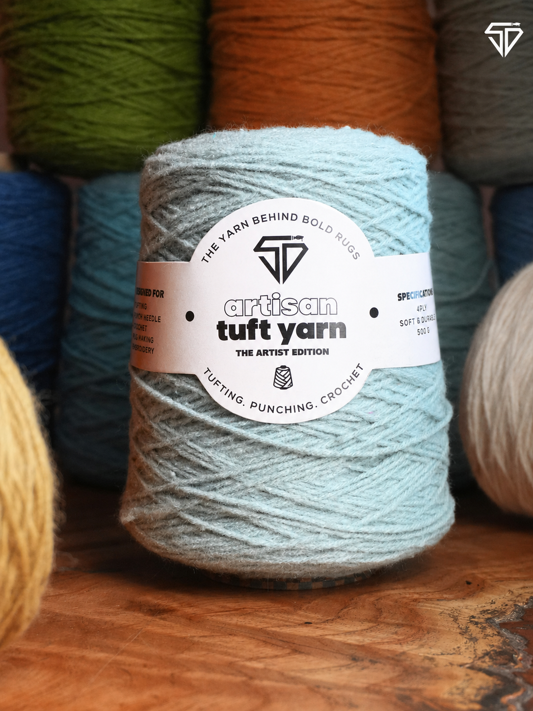 Sage Grey – 4 Ply Yarn