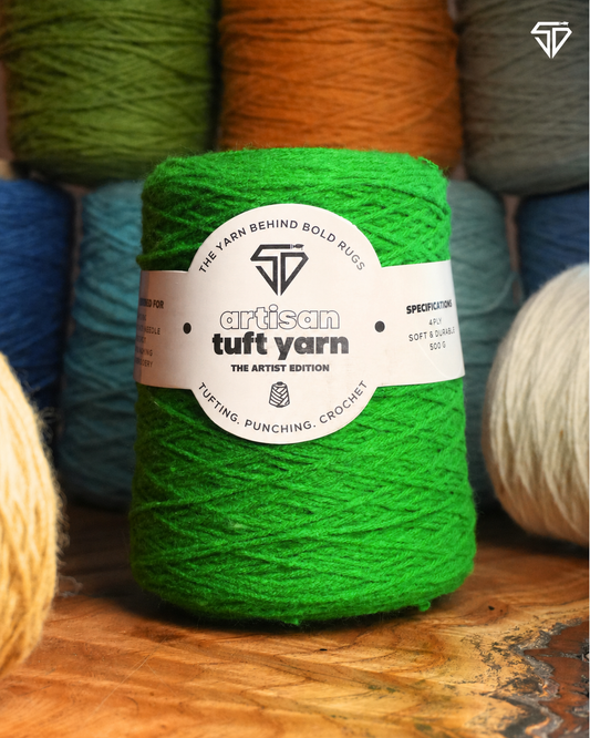 Spring Green– 4 Ply Yarn