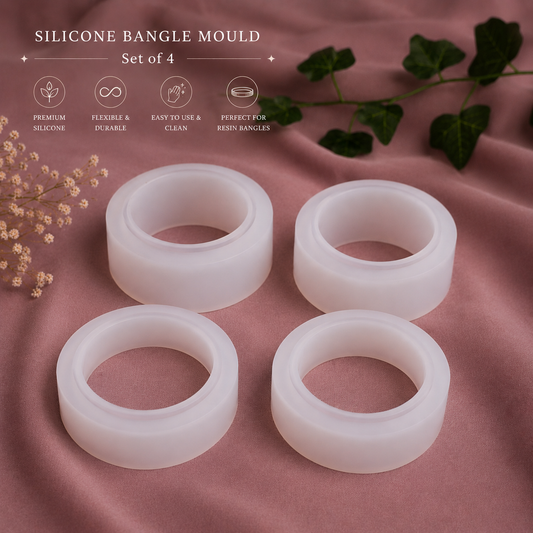 Bangle Silicone Mould Set (Pack of 4)