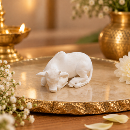 Miniature 3D Printed Cow & Calf Set