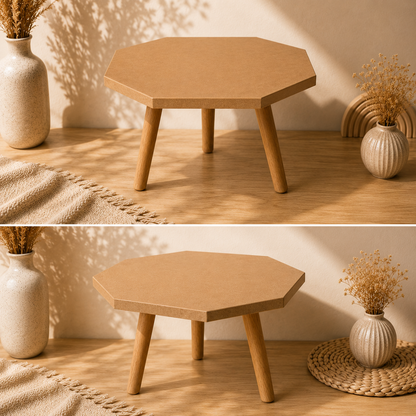 Octagon MDF Table