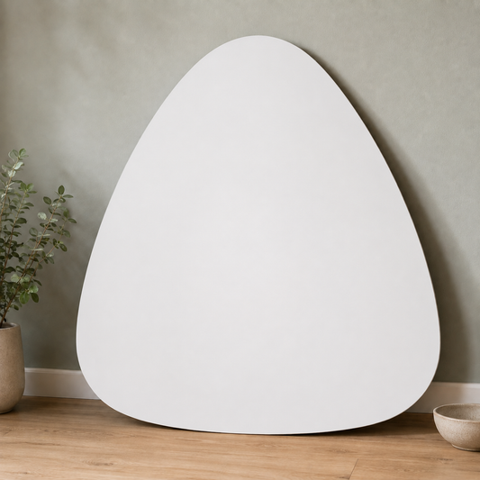 Rounded Triangle Acrylic MDF Table