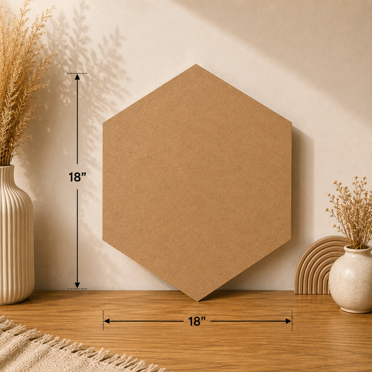 Hexagon MDF Table