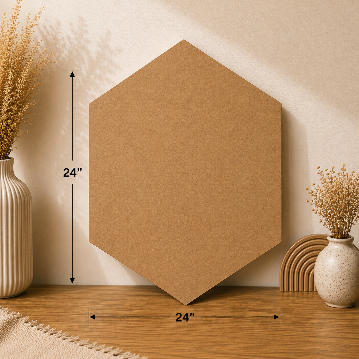 Hexagon MDF Table
