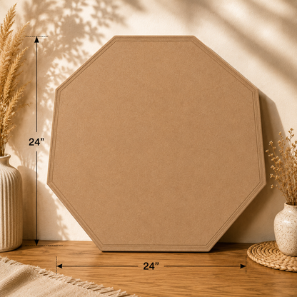 12-Sided MDF Table w/Border