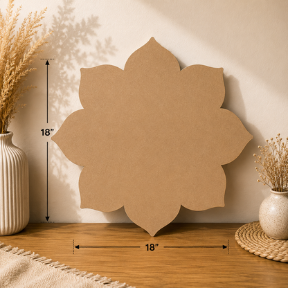 Lotus Flower MDF Table