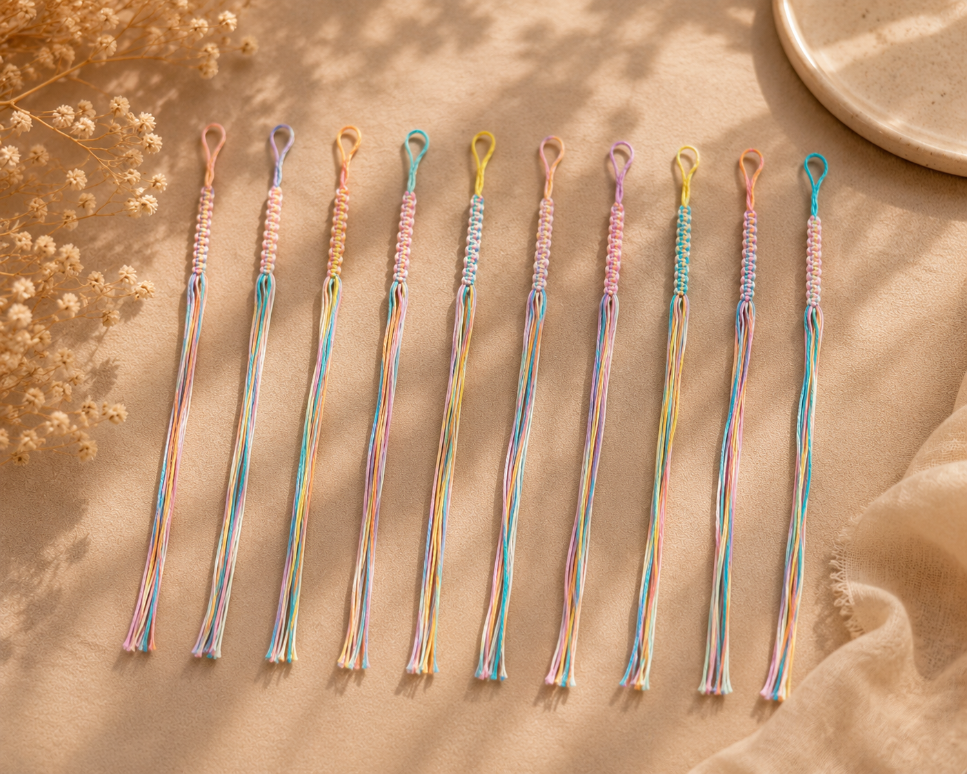 Multicolor Thread Set (Pack of 10)