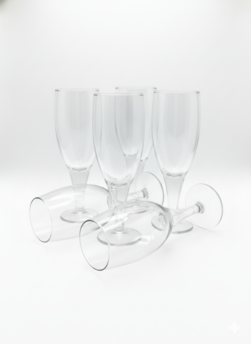 Opal Stem Glass Set (6 pcs)