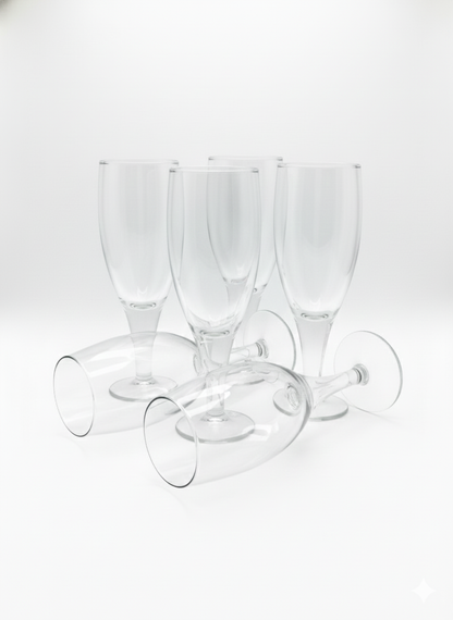 Opal Stem Glass Set (6 pcs)