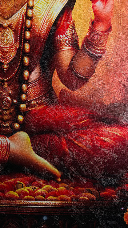 Laxmi Maa Premium Printed Canvas