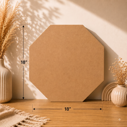 Octagon MDF Table