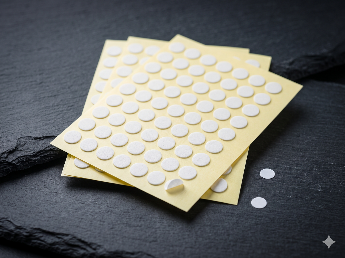 Premium Wick Stickers / Fevi Wick Adhesive - 40 Pcs Sheet