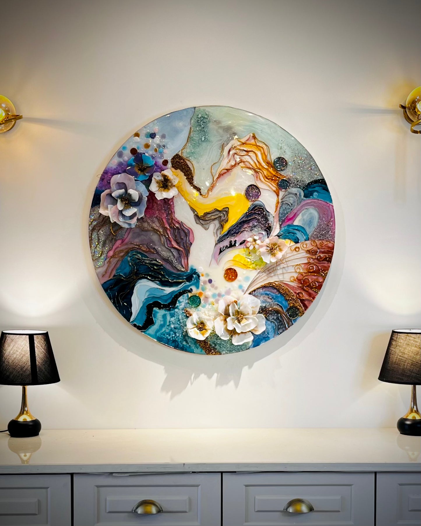 Combo: Sea Stone Geode x 36" Prisma Kit