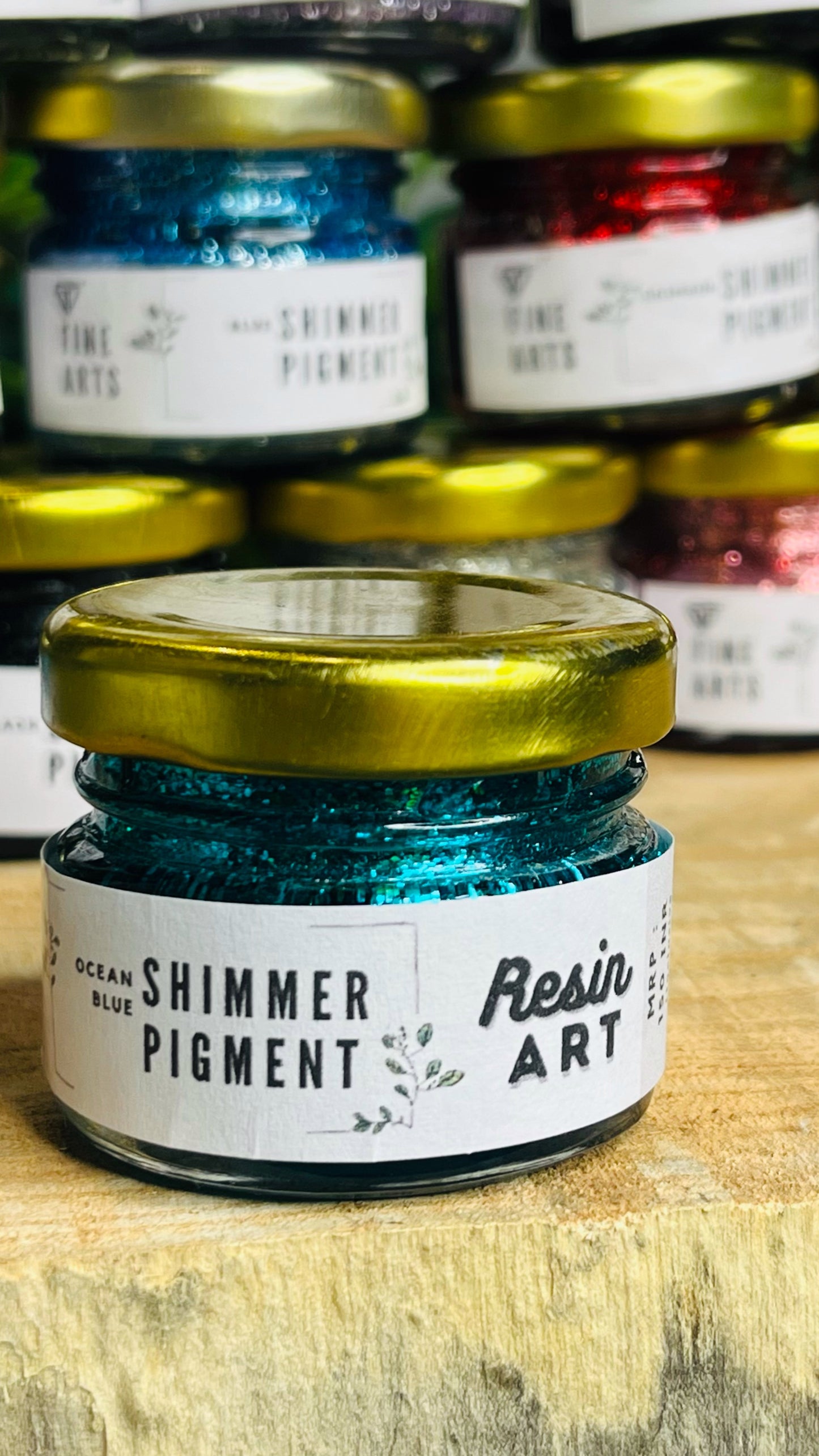 Ocean Blue Shimmer Pigment