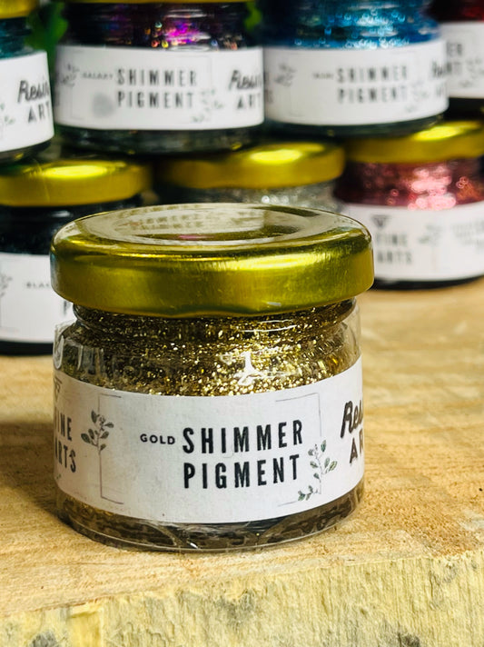 Gold shimmer Pigment