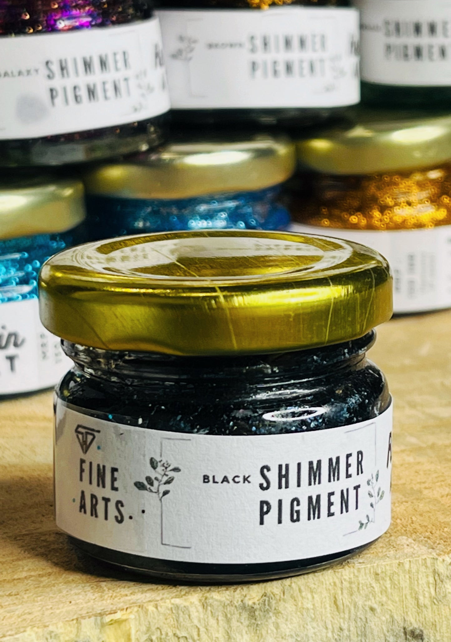 Black Shimmer Pigment