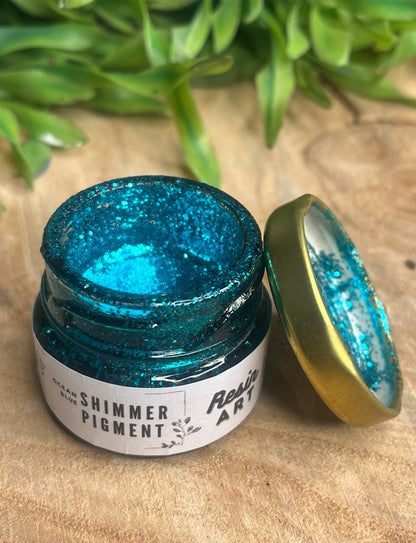Ocean Blue Shimmer Pigment
