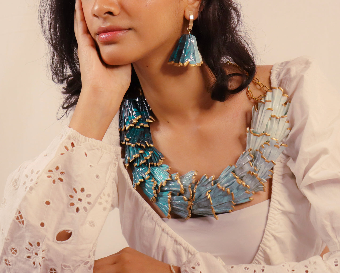Aqua Bliss Polymer Jewelry DIY Kit