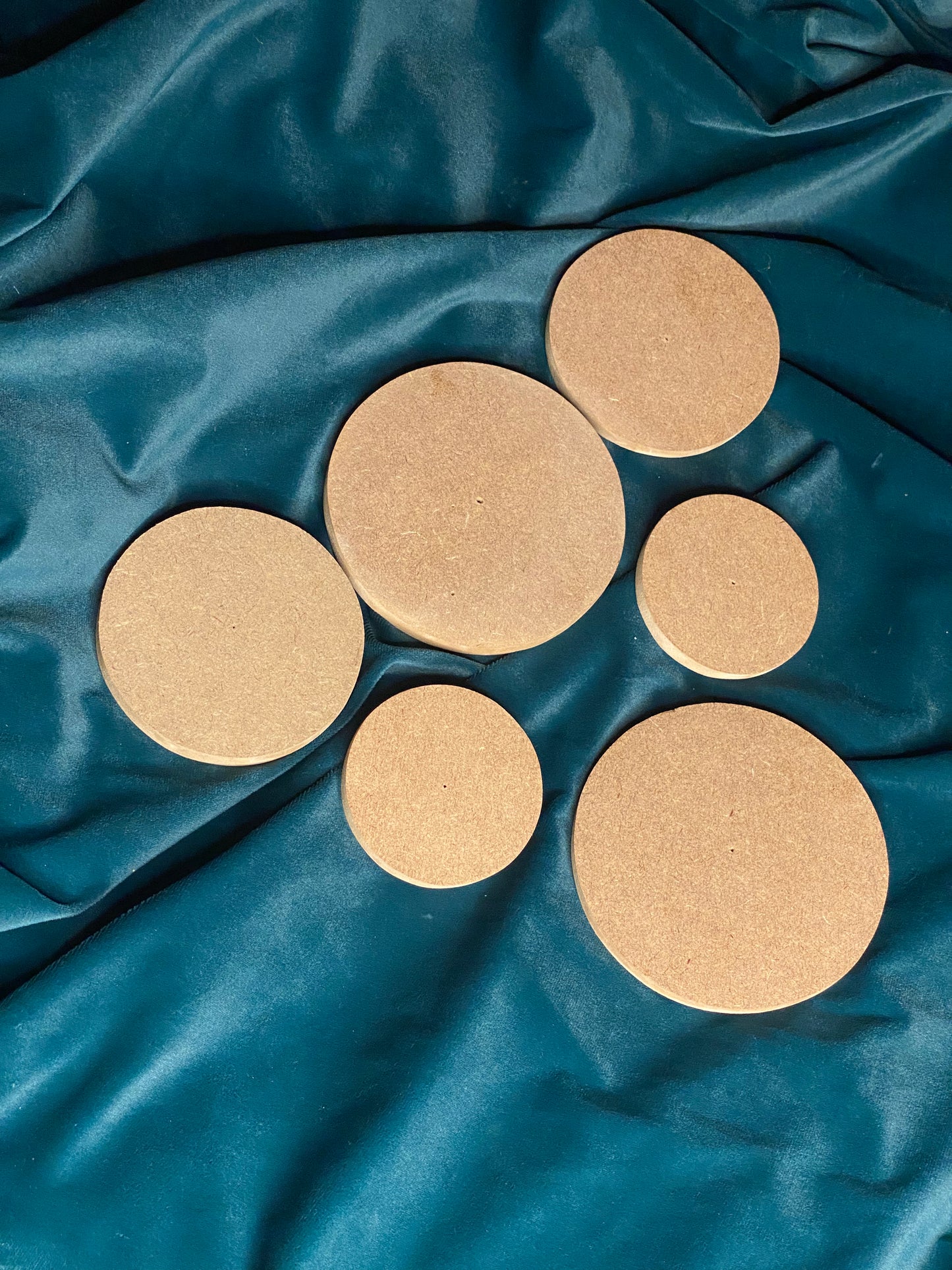 Round MDF Cutouts