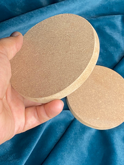 Round MDF Cutouts