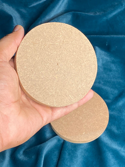 Round MDF Cutouts