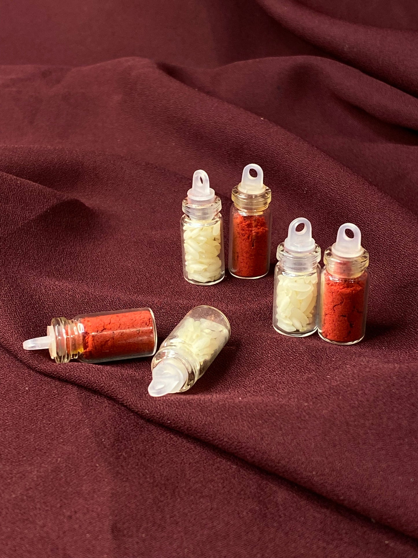 Rakhi Roli & Chawal Mini Bottles (10)
