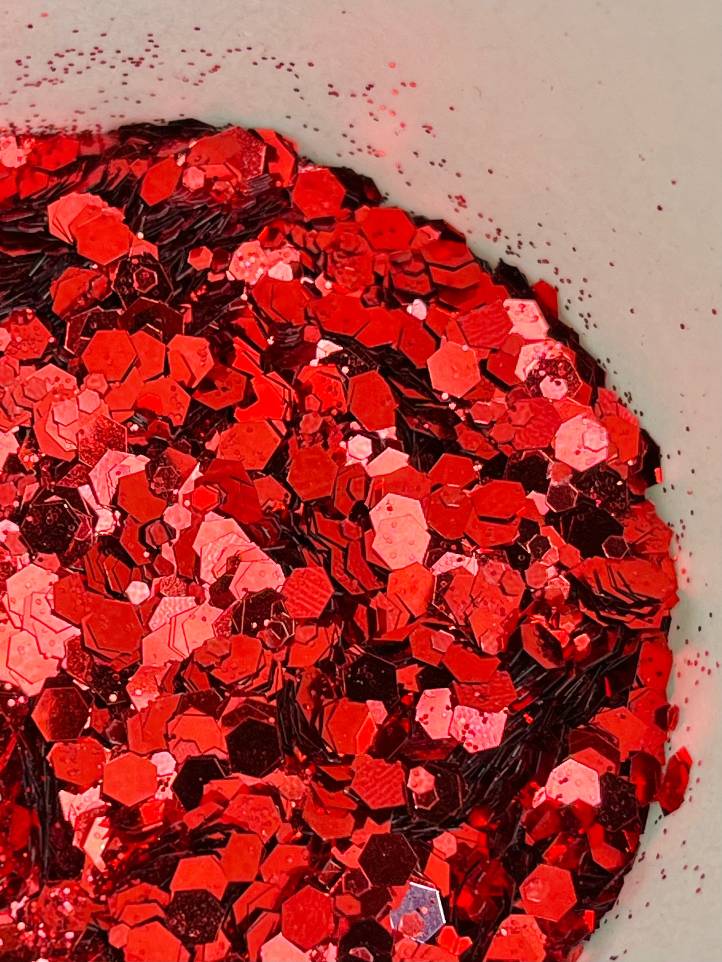 Red Flake Glitter (25 Grams)