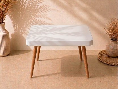 Flat Rectangle Acrylic MDF Table