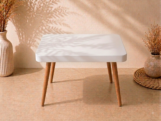 Flat Rectangle Acrylic MDF Table