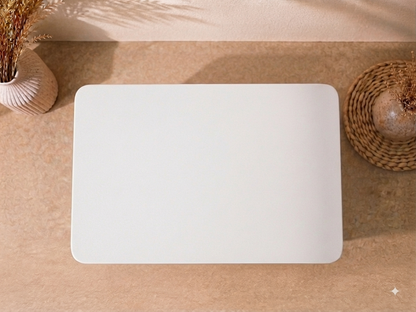 Flat Rectangle Acrylic MDF Table