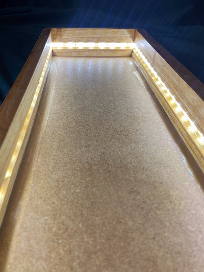 Wooden LED Nameplate