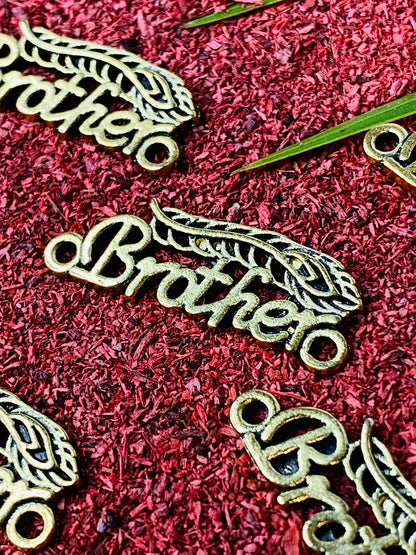 BROTHER Metal Charms - Set of 5